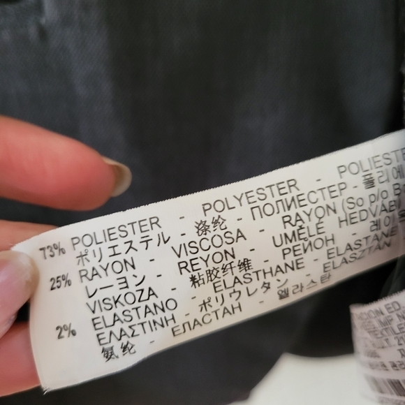 Zara One Button Grey Blazer XS - Picture 9 of 10